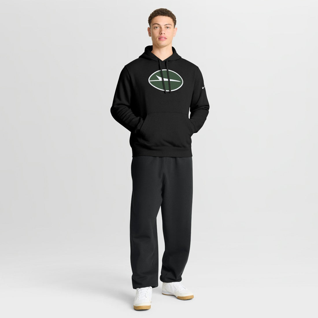 New York Jets Club Fleece Pullover Hoodie - Black cheap