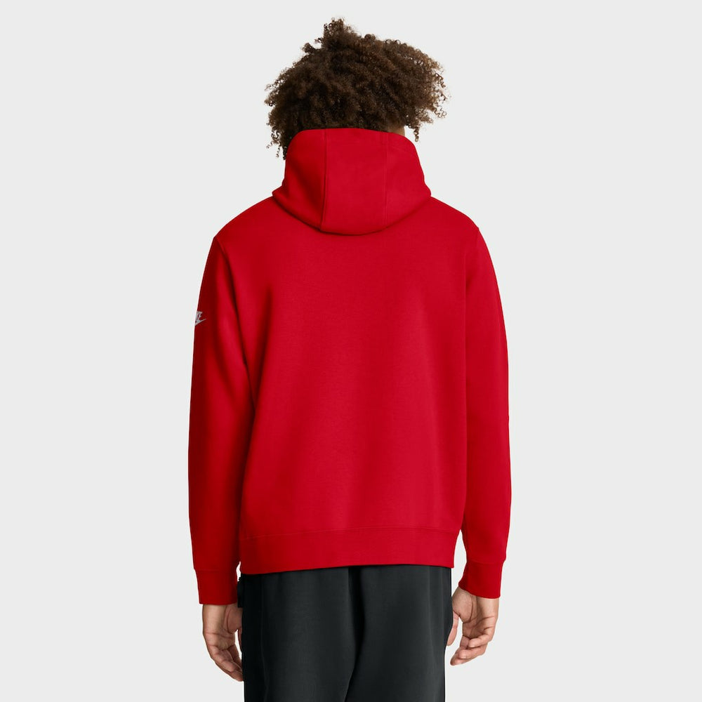 San Francisco 49ers Club Fleece Pullover Hoodie - Scarlet online