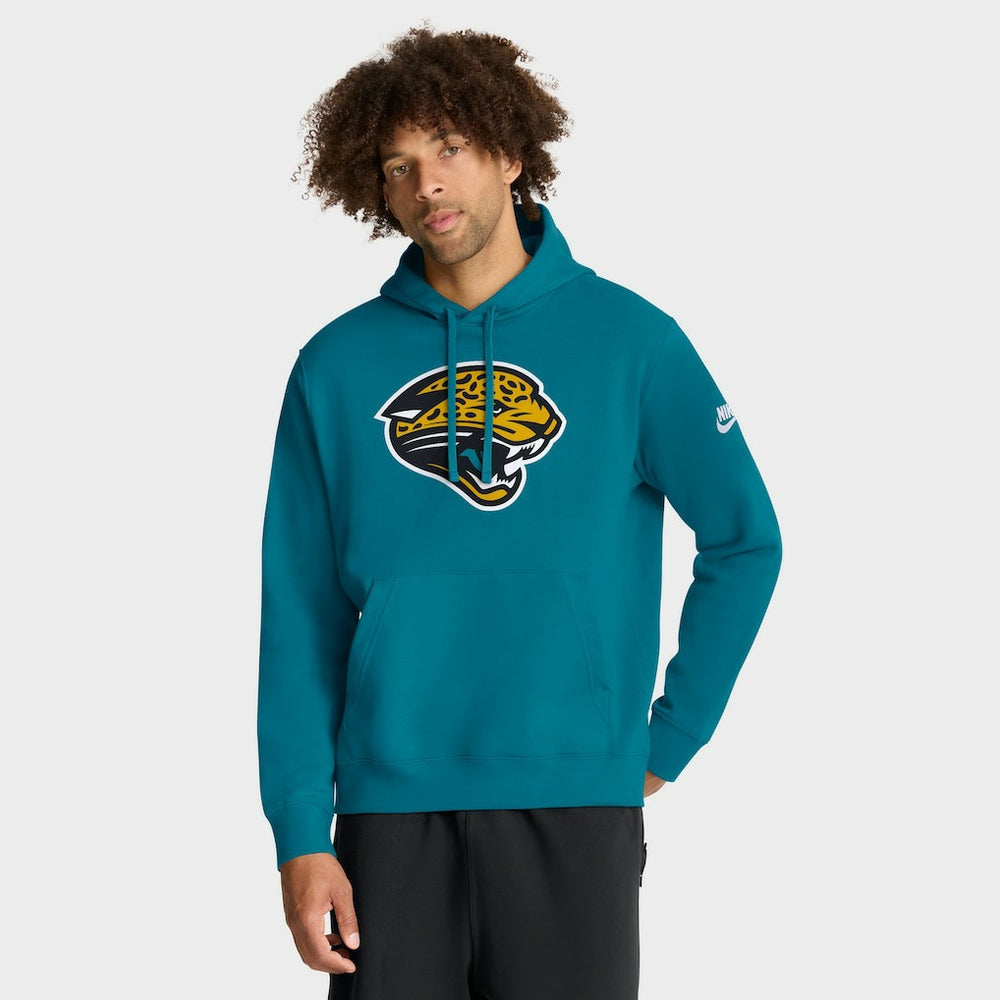 Jacksonville Jaguars Club Fleece Pullover Hoodie - Teal sale