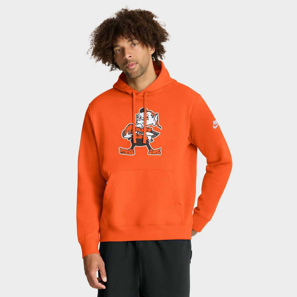 Cleveland Browns Club Fleece Pullover Hoodie - Orange online