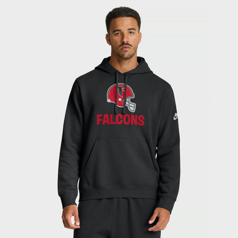 Atlanta Falcons Best Season Rewind Club Pullover Hoodie - Black cheap