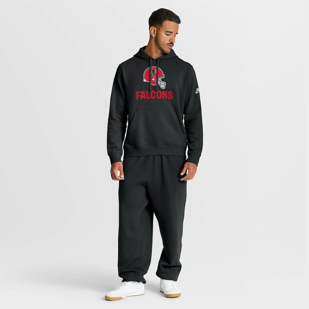 Atlanta Falcons Best Season Rewind Club Pullover Hoodie - Black cheap