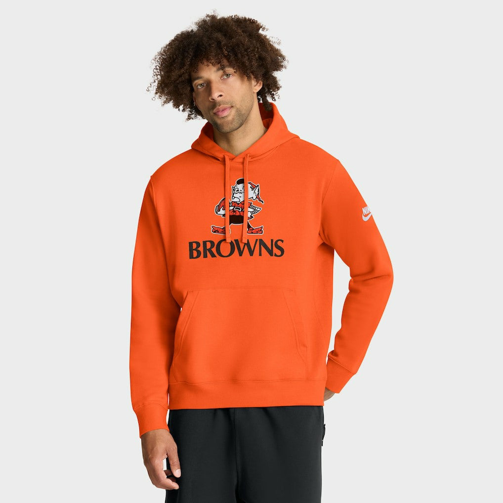 Cleveland Browns Best Season Rewind Club Pullover Hoodie - Orange for sale