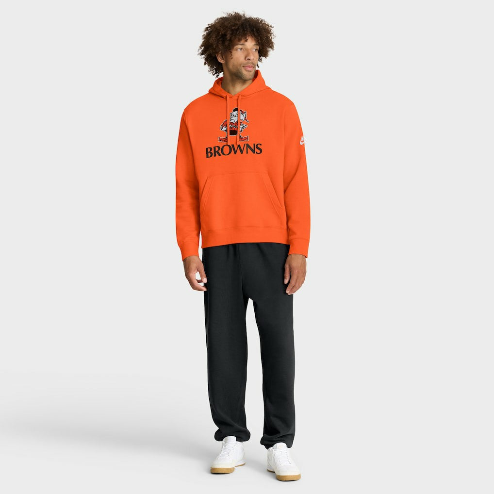Cleveland Browns Best Season Rewind Club Pullover Hoodie - Orange for sale