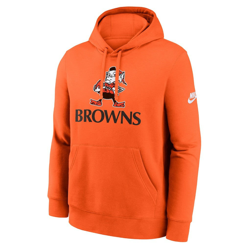 Cleveland Browns Best Season Rewind Club Pullover Hoodie - Orange for sale