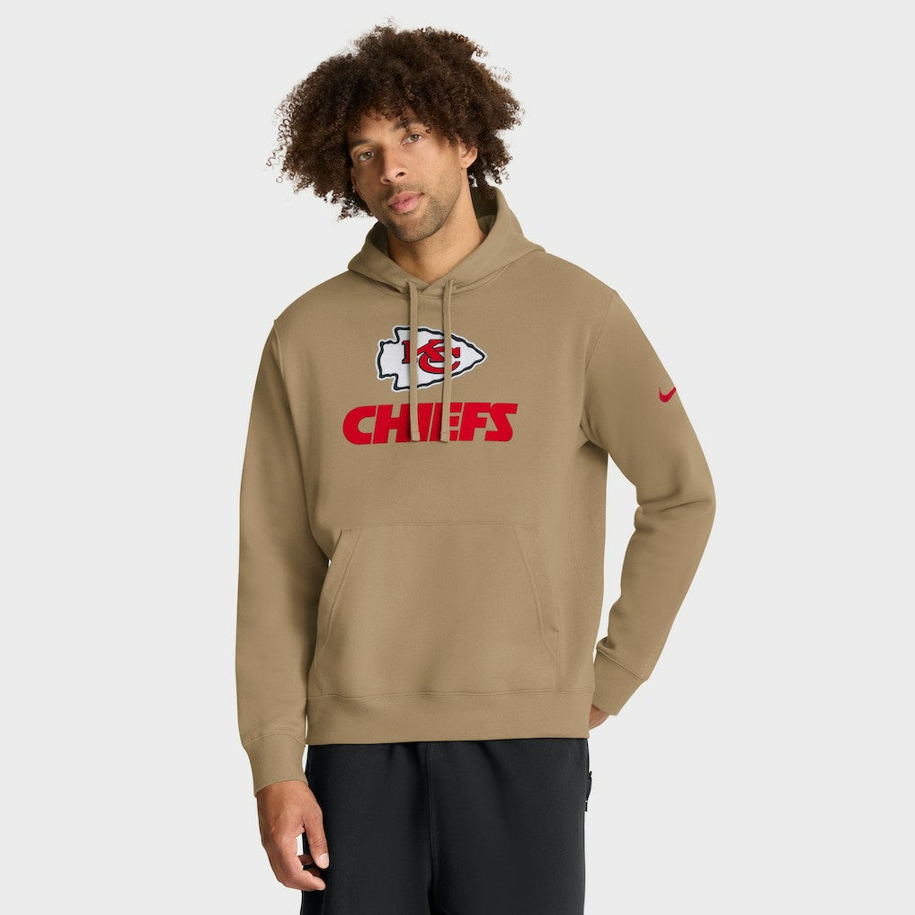 Kansas City Chiefs Best Season Rewind Club Pullover Hoodie - Tan cheap