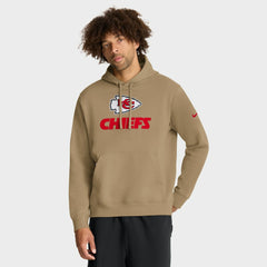 Kansas City Chiefs Best Season Rewind Club Pullover Hoodie - Tan cheap