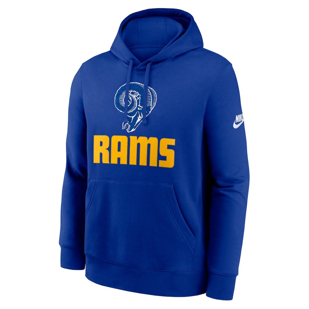 Los Angeles Rams Best Season Rewind Club Pullover Hoodie - Royal discount