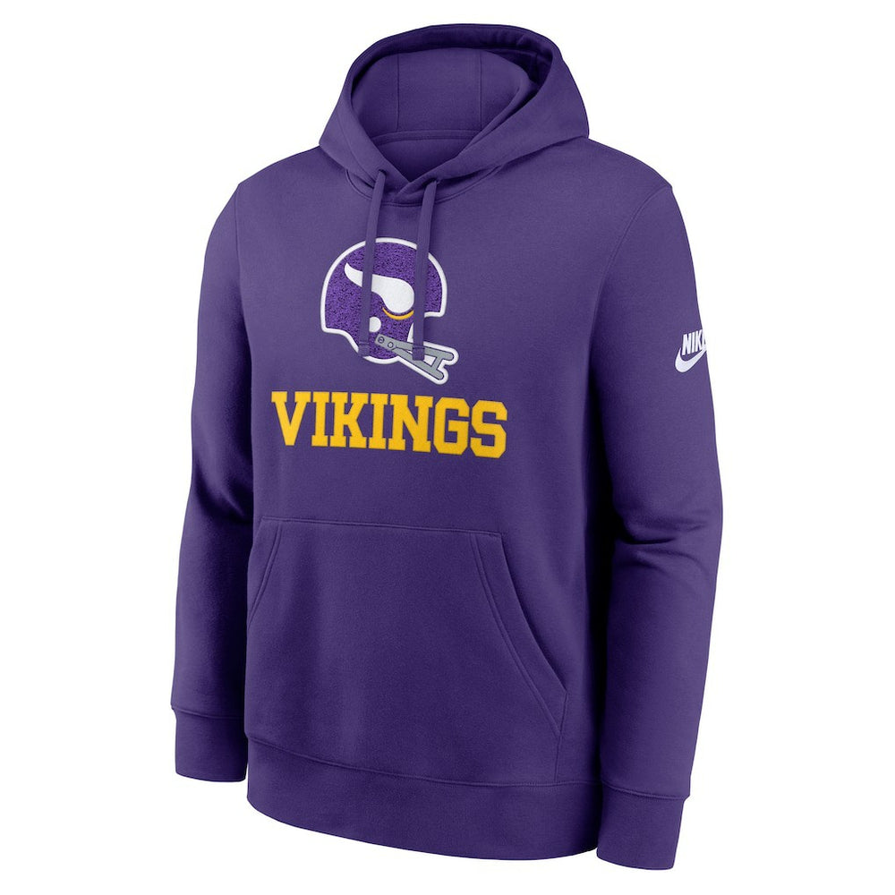 Minnesota Vikings Best Season Rewind Club Pullover Hoodie - Purple sale
