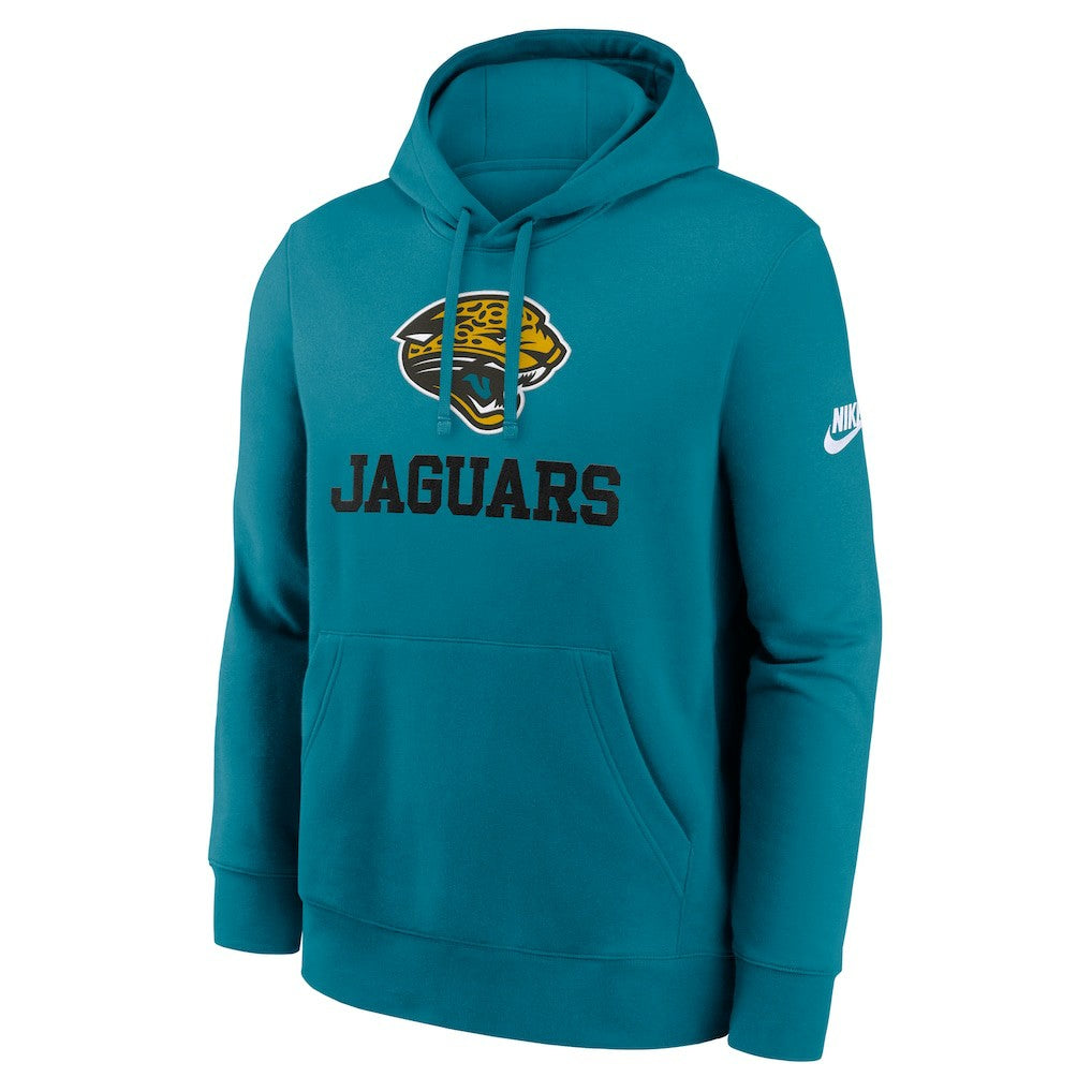 Jacksonville Jaguars Best Season Rewind Club Pullover Hoodie - Teal on sale