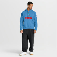 Tennessee Titans Best Season Rewind Club Pullover Hoodie - Light Blue on sale