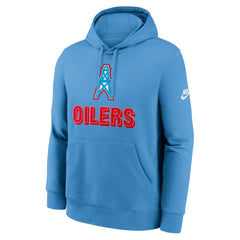 Tennessee Titans Best Season Rewind Club Pullover Hoodie - Light Blue on sale