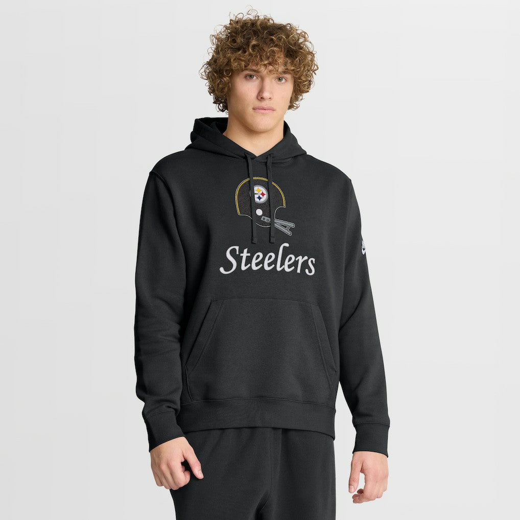 Pittsburgh Steelers Best Season Rewind Club Pullover Hoodie - Black discount