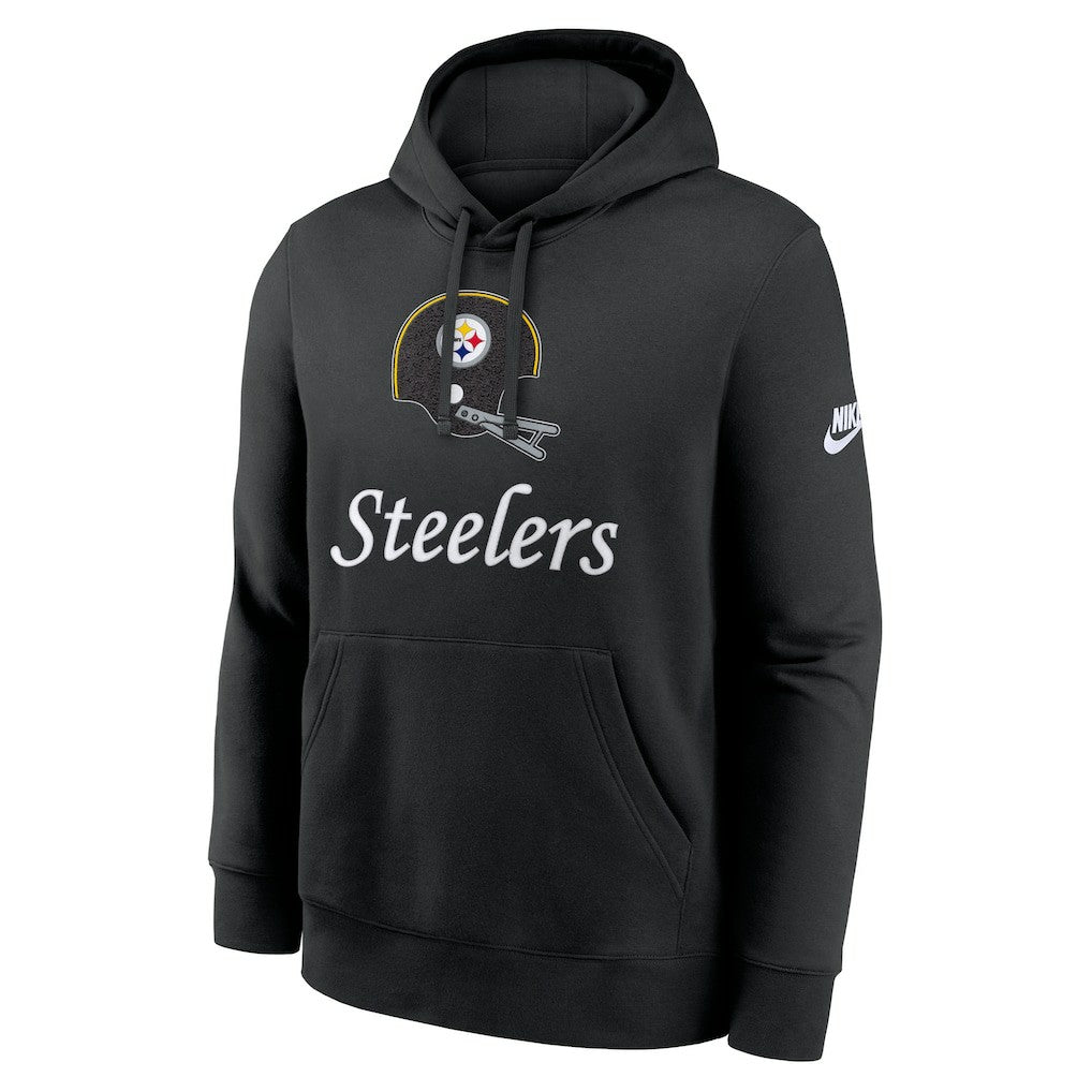 Pittsburgh Steelers Best Season Rewind Club Pullover Hoodie - Black discount