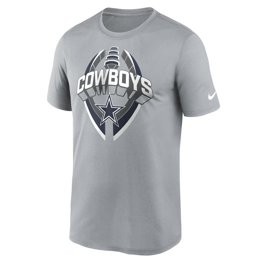 Dallas Cowboys Legend Icon Performance T-Shirt - Gray discount
