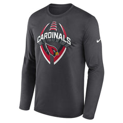 Arizona Cardinals Primetime Legend Icon Performance Long Sleeve T-Shirt - Anthracite discount