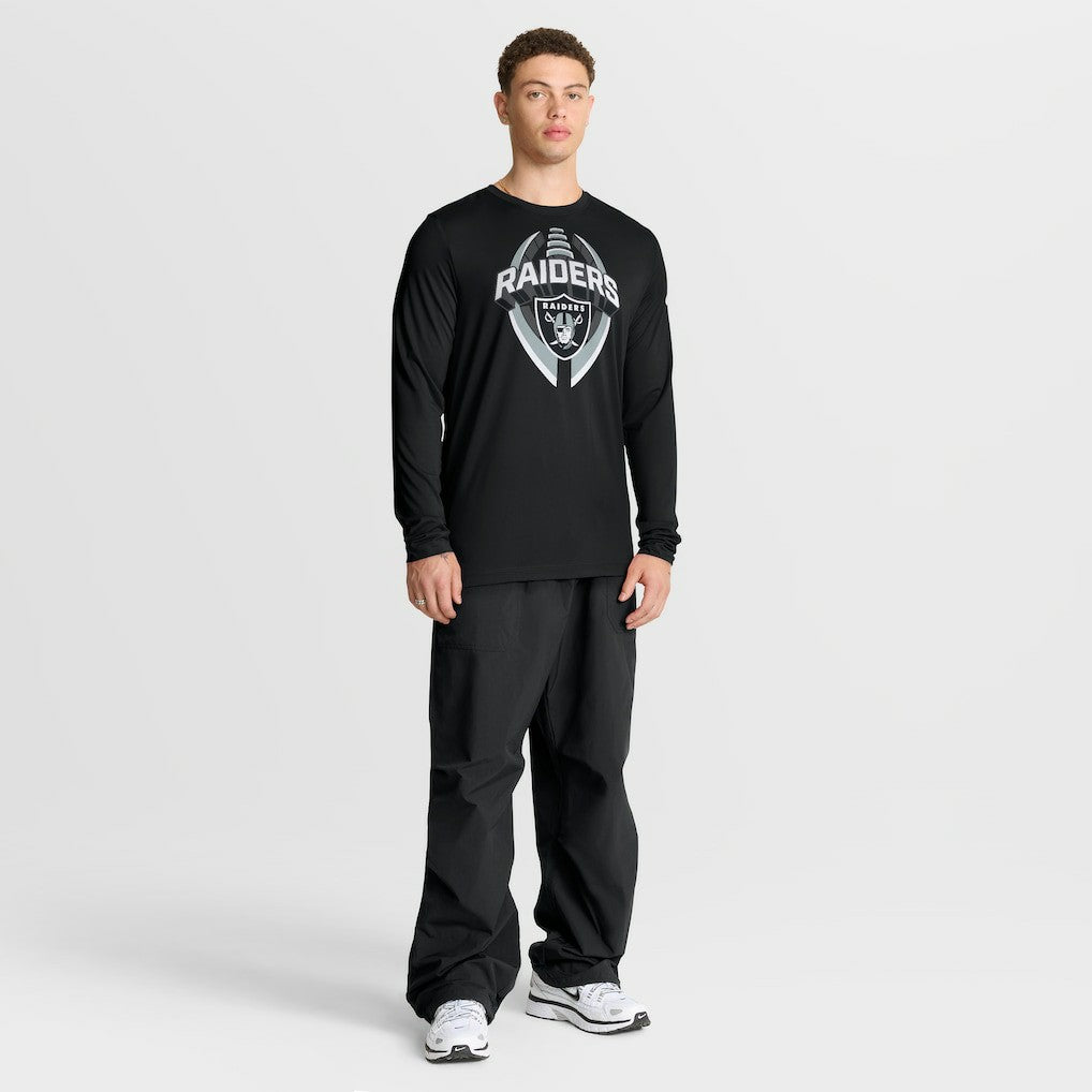 Las Vegas Raiders Primetime Legend Icon Performance Long Sleeve T-Shirt - Black on sale