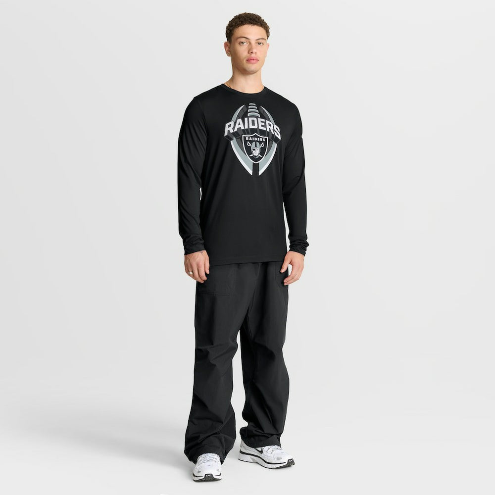 Las Vegas Raiders Primetime Legend Icon Performance Long Sleeve T-Shirt - Black on sale