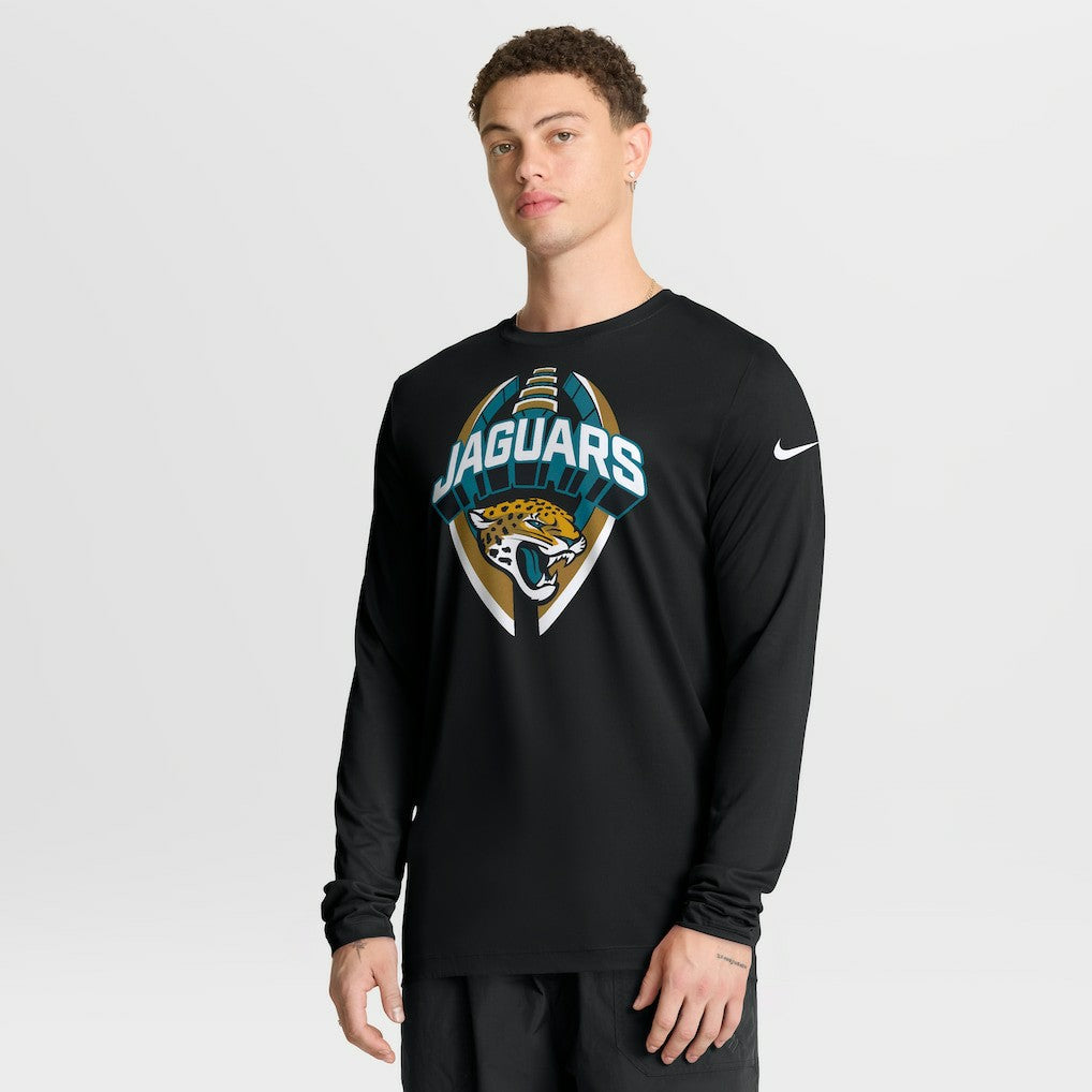 Jacksonville Jaguars Primetime Legend Icon Performance Long Sleeve T-Shirt - Black on sale