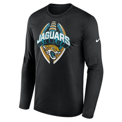 Jacksonville Jaguars Primetime Legend Icon Performance Long Sleeve T-Shirt - Black on sale