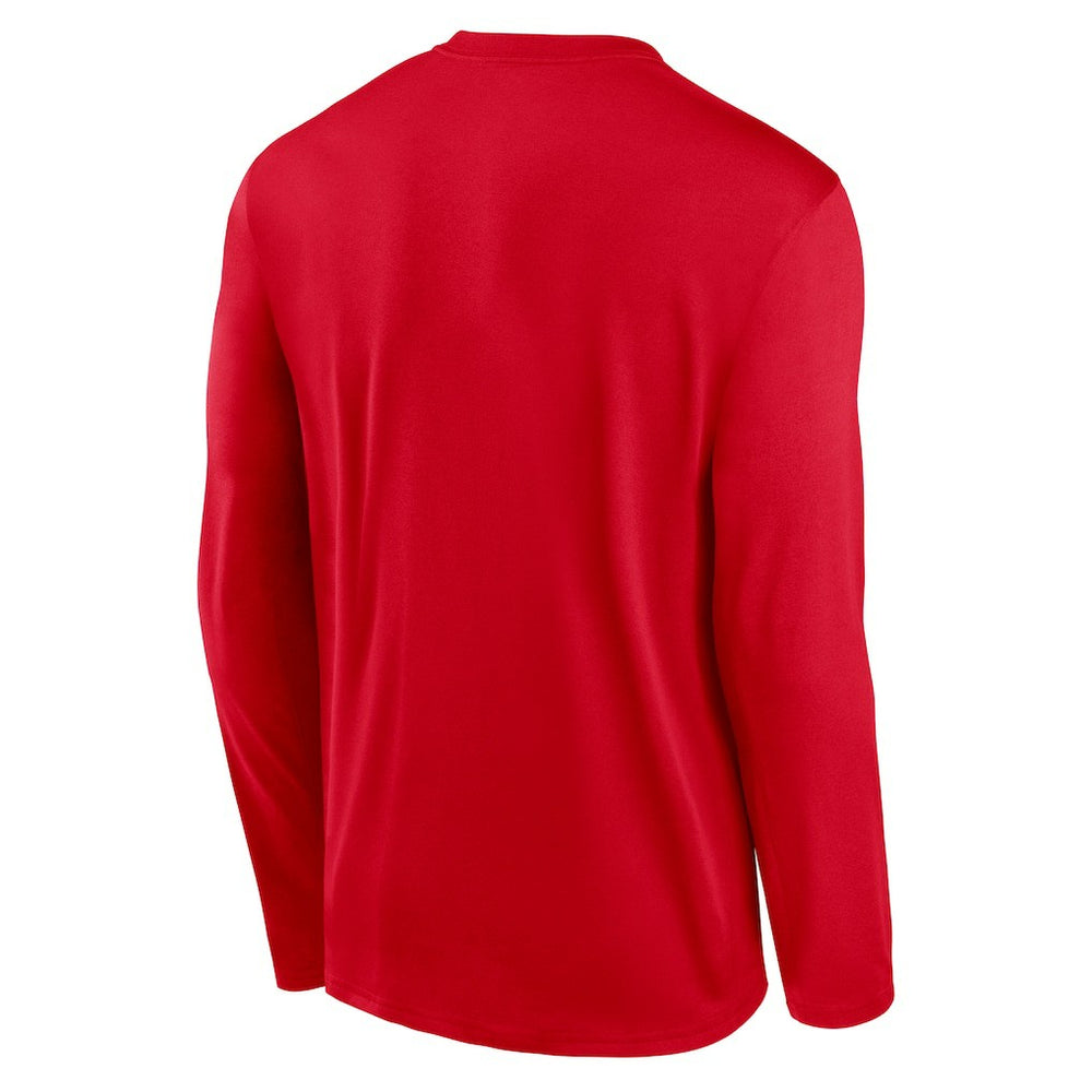 Kansas City Chiefs Primetime Legend Icon Performance Long Sleeve T-Shirt - Red discount