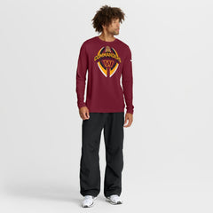 Washington Commanders Primetime Legend Icon Performance Long Sleeve T-Shirt - Burgundy on sale