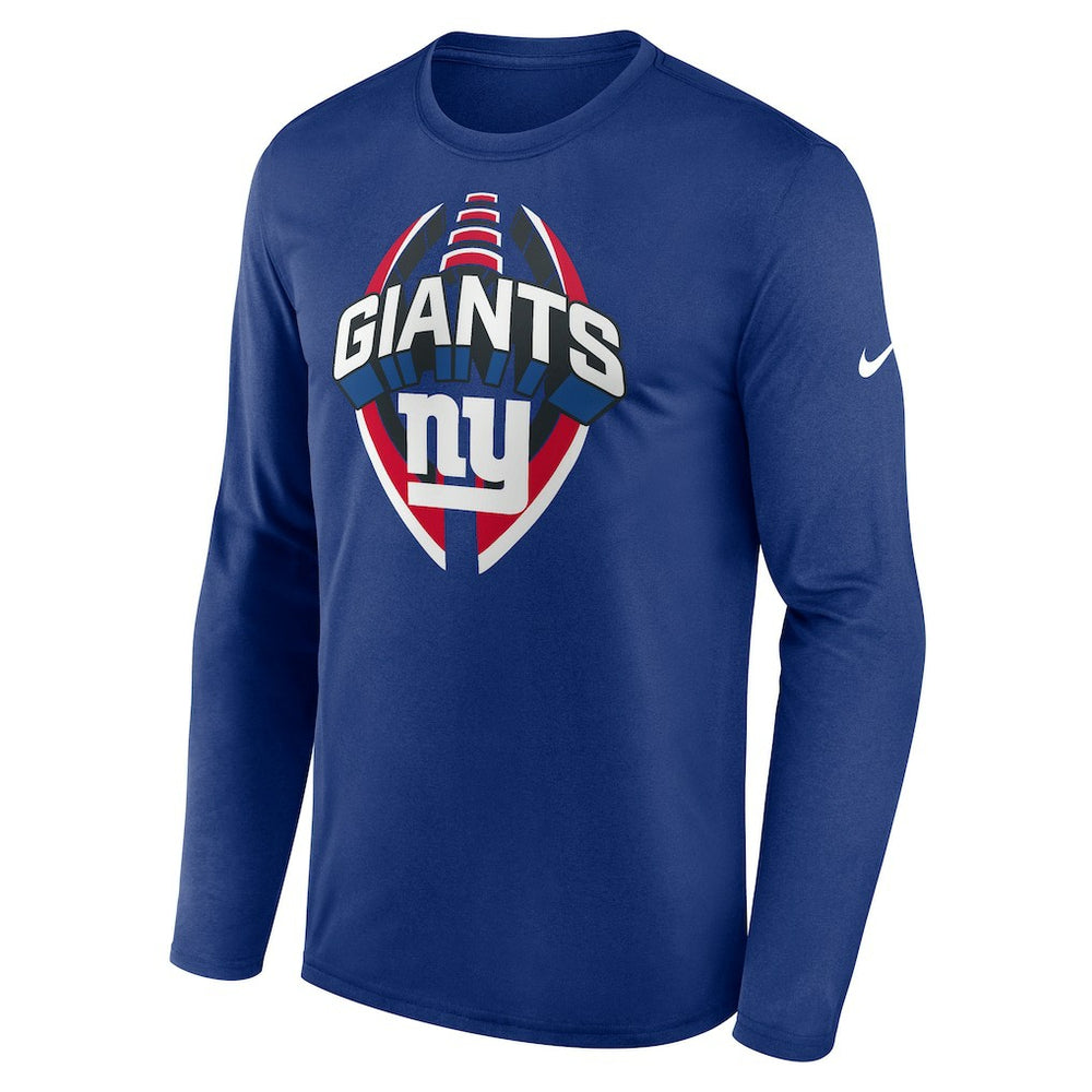 New York Giants Primetime Legend Icon Performance Long Sleeve T-Shirt - Royal sale