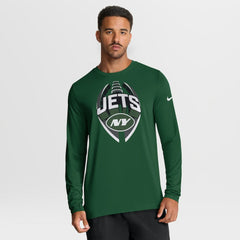 New York Jets Primetime Legend Icon Performance Long Sleeve T-Shirt - Green cheap