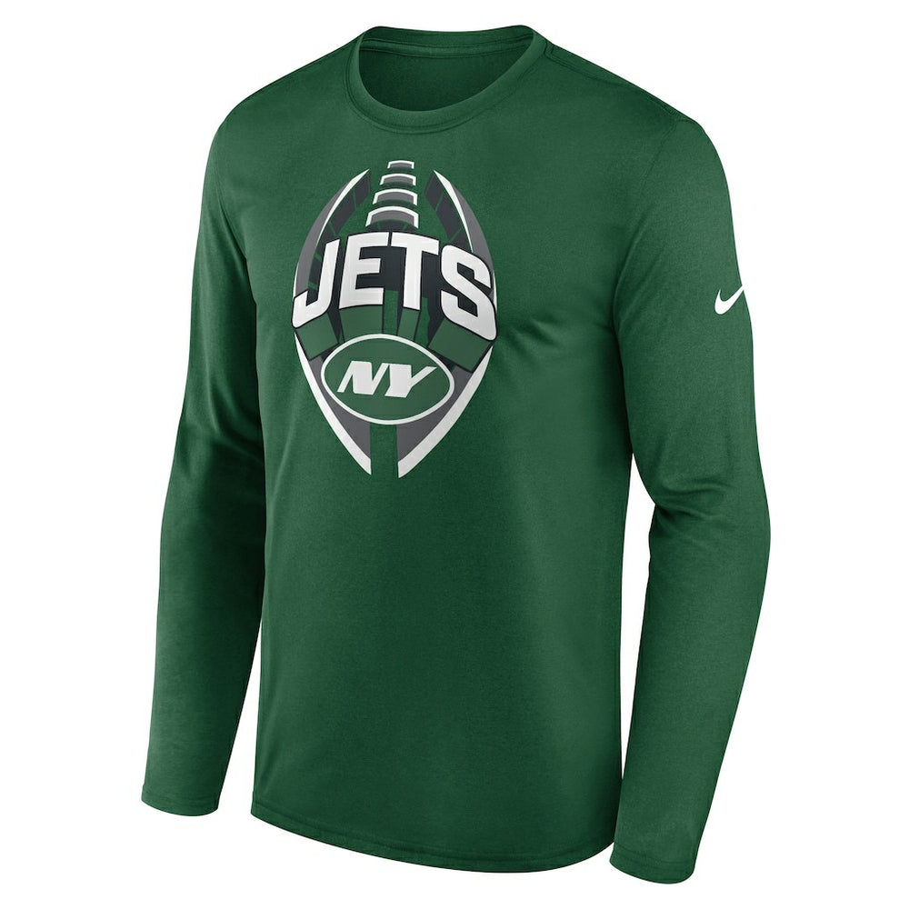 New York Jets Primetime Legend Icon Performance Long Sleeve T-Shirt - Green cheap
