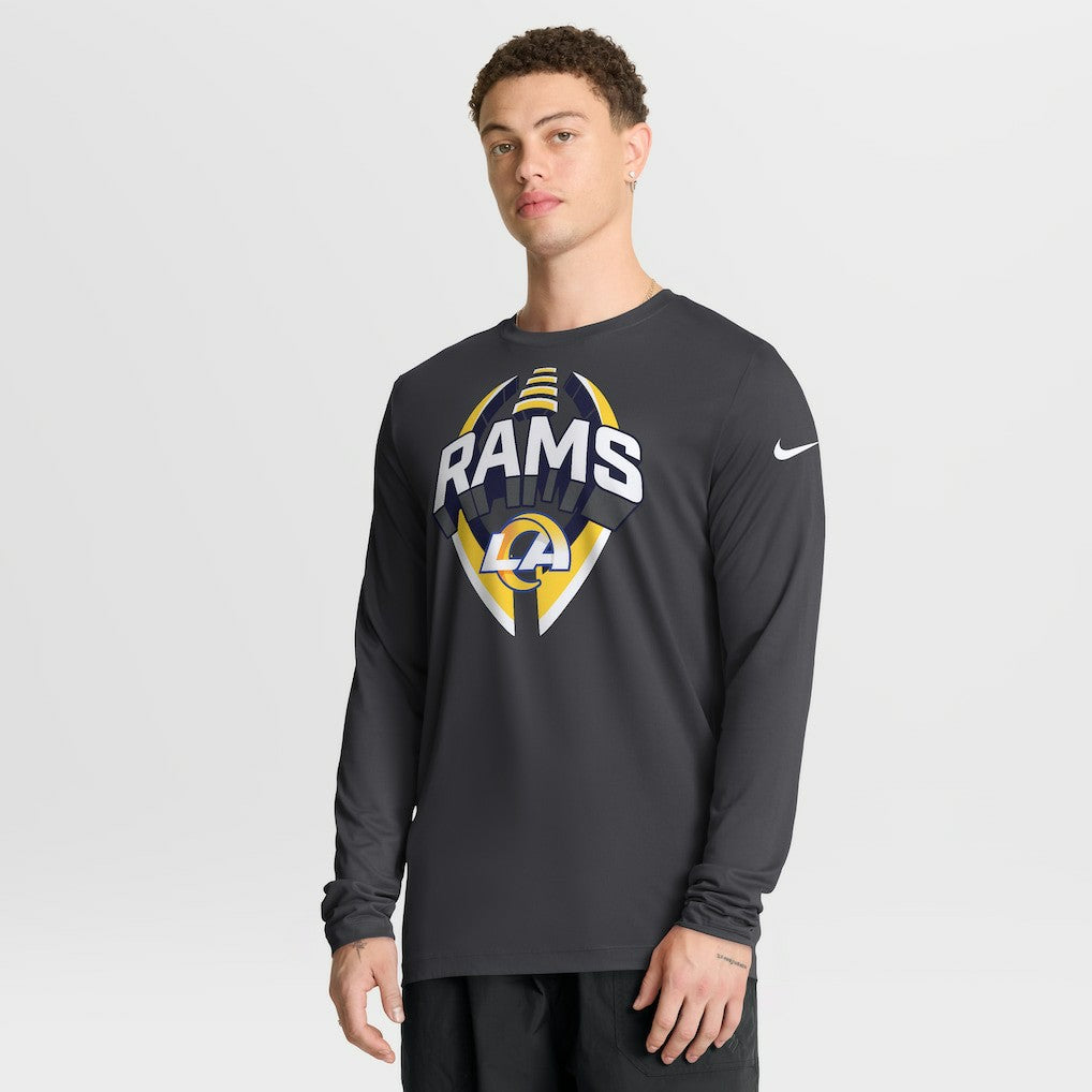 Los Angeles Rams Primetime Legend Icon Performance Long Sleeve T-Shirt - Anthracite outlet