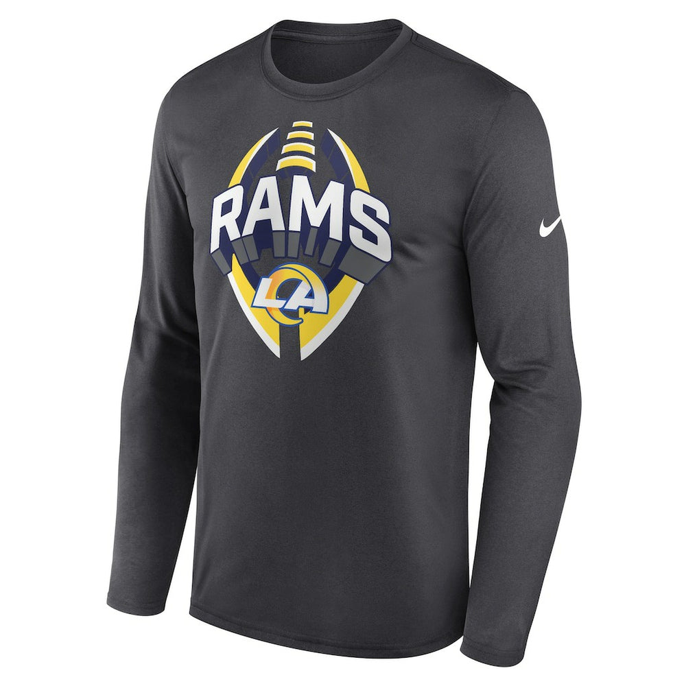 Los Angeles Rams Primetime Legend Icon Performance Long Sleeve T-Shirt - Anthracite outlet