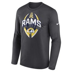 Los Angeles Rams Primetime Legend Icon Performance Long Sleeve T-Shirt - Anthracite outlet