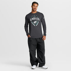 Philadelphia Eagles Primetime Legend Icon Performance Long Sleeve T-Shirt - Anthracite discount