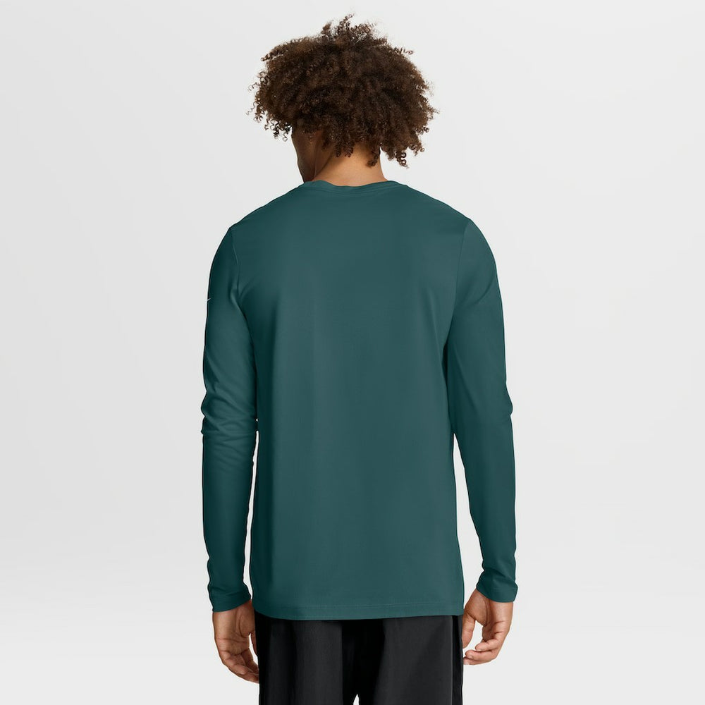 Philadelphia Eagles Primetime Legend Icon Performance Long Sleeve T-Shirt - Midnight Green discount