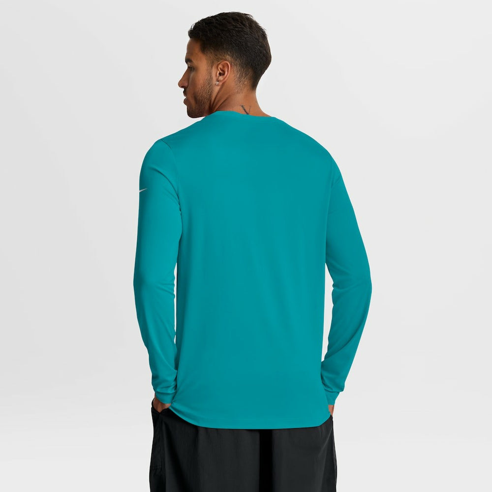 Miami Dolphins Primetime Legend Icon Performance Long Sleeve T-Shirt - Aqua online