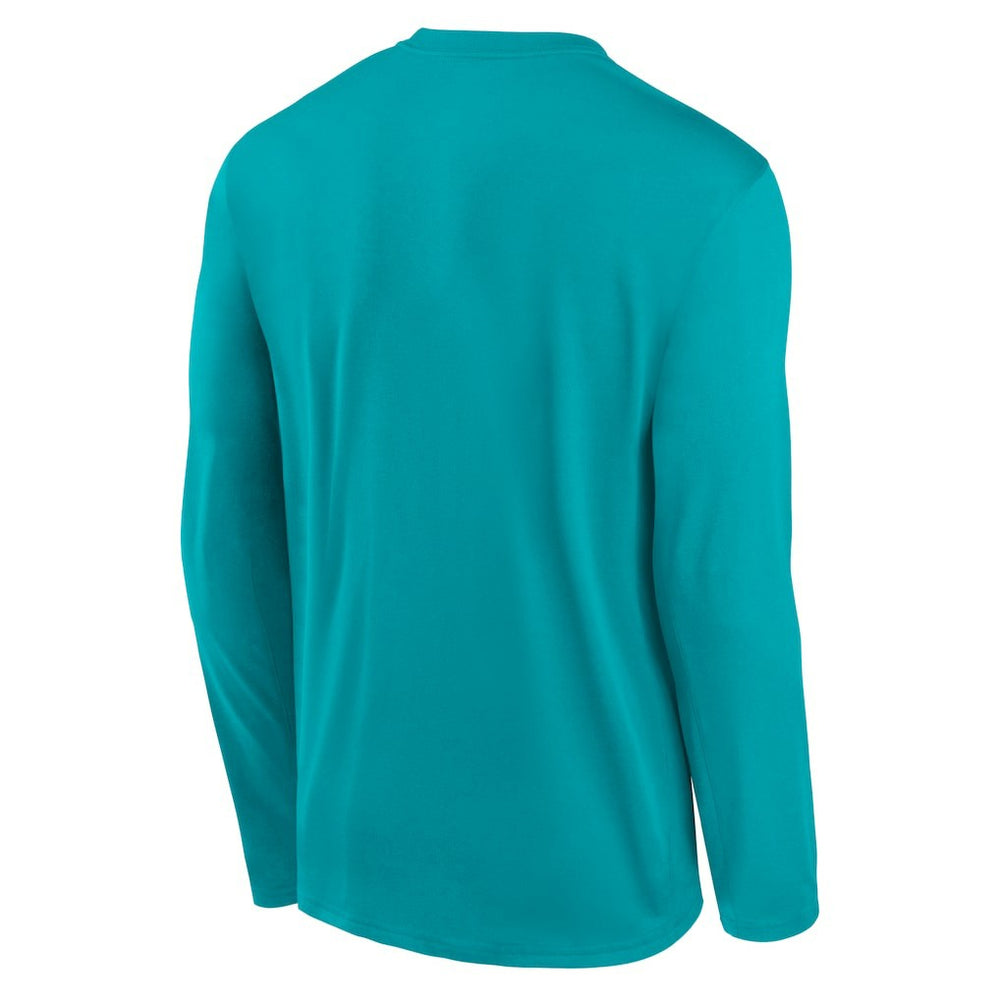 Miami Dolphins Primetime Legend Icon Performance Long Sleeve T-Shirt - Aqua online