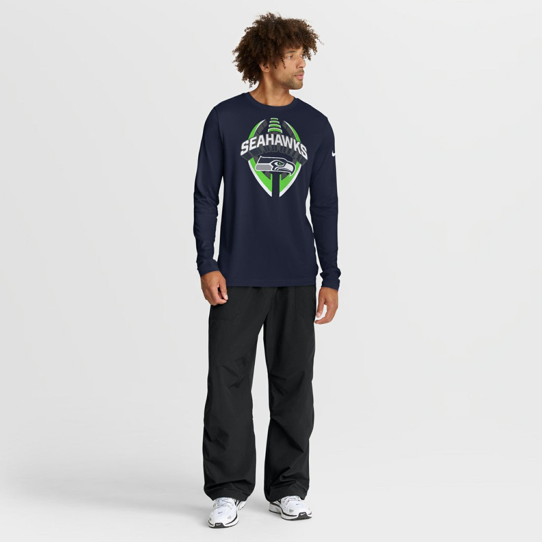 Seattle Seahawks Primetime Legend Icon Performance Long Sleeve T-Shirt - College Navy outlet