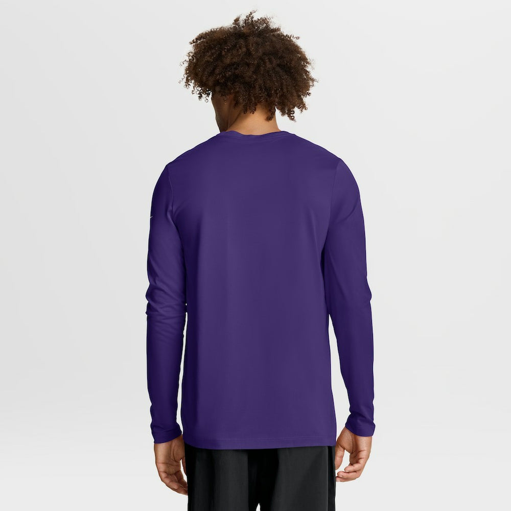 Minnesota Vikings Primetime Legend Icon Performance Long Sleeve T-Shirt - Purple sale