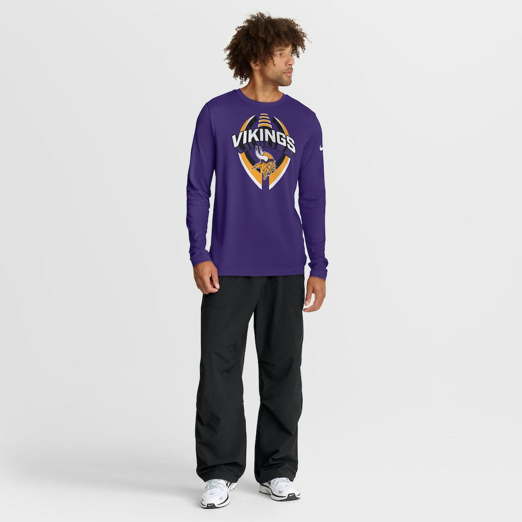 Minnesota Vikings Primetime Legend Icon Performance Long Sleeve T-Shirt - Purple sale