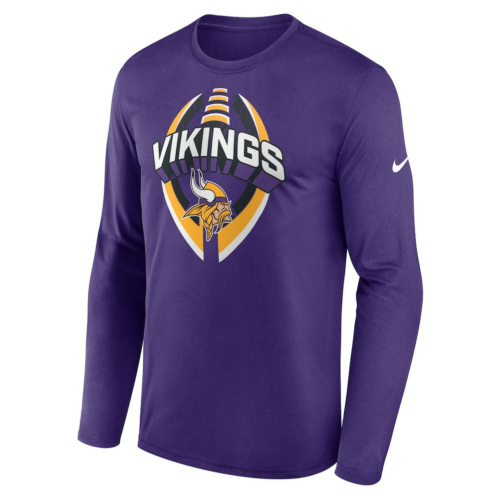 Minnesota Vikings Primetime Legend Icon Performance Long Sleeve T-Shirt - Purple sale