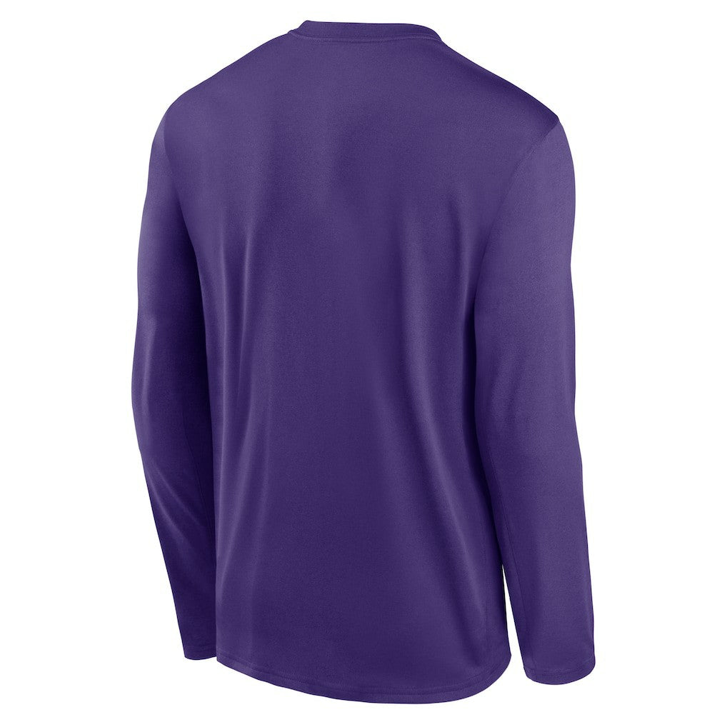 Minnesota Vikings Primetime Legend Icon Performance Long Sleeve T-Shirt - Purple sale