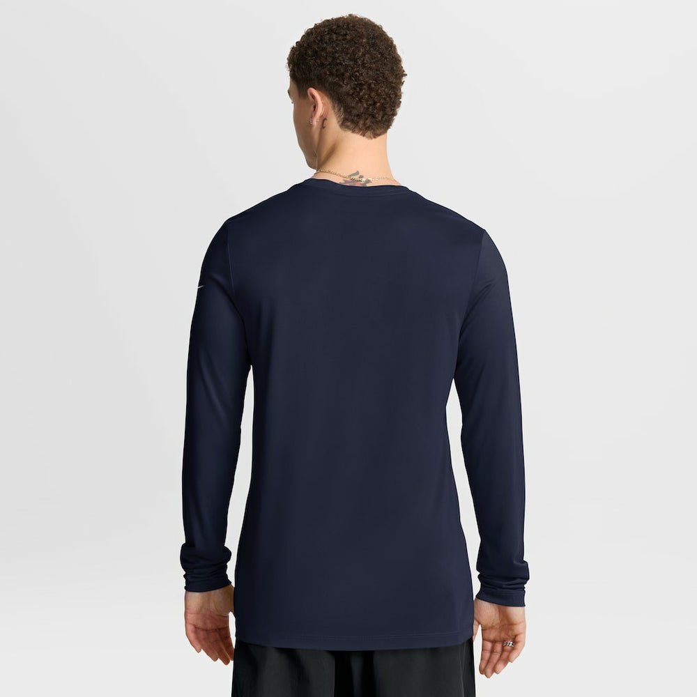 New England Patriots Primetime Legend Icon Performance Long Sleeve T-Shirt - Navy online