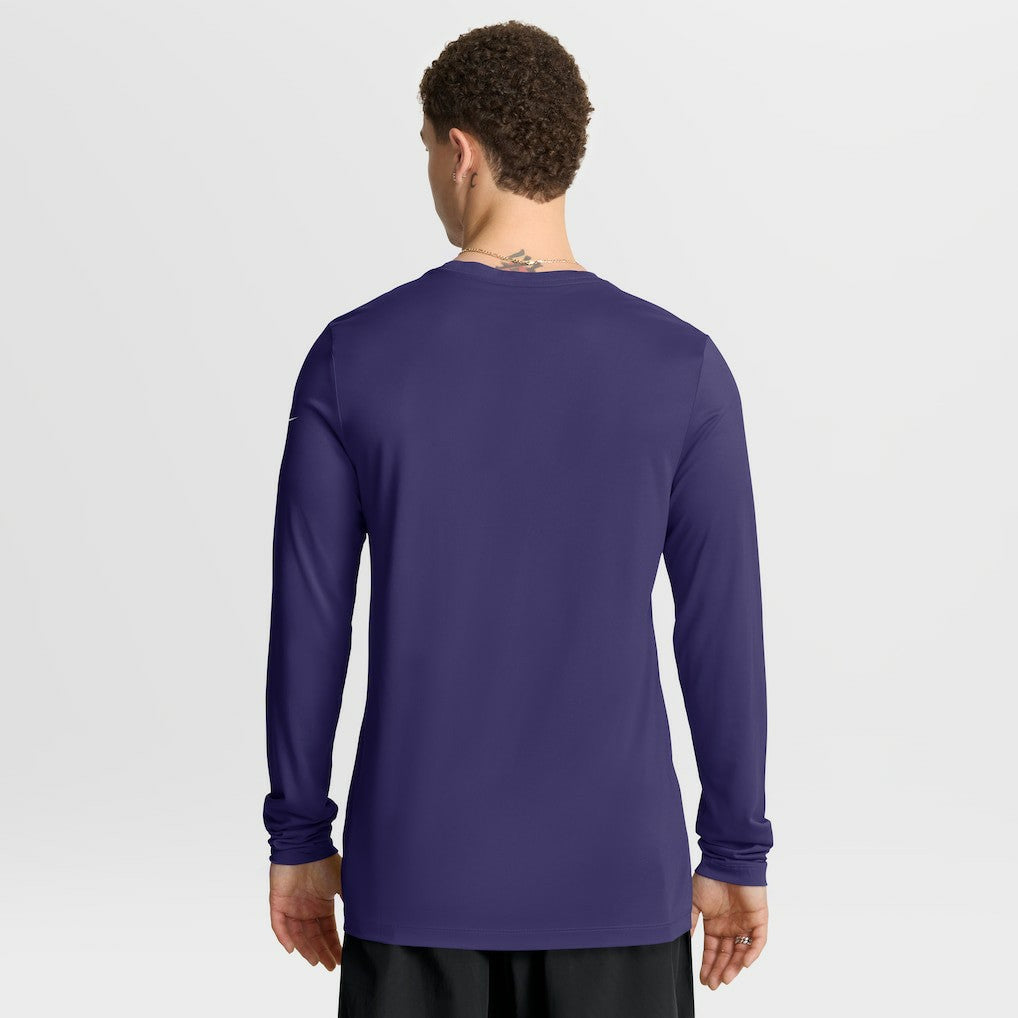 Baltimore Ravens Primetime Legend Icon Performance Long Sleeve T-Shirt - Purple cheap