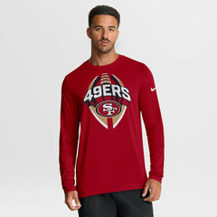 San Francisco 49ers Primetime Legend Icon Performance Long Sleeve T-Shirt - Scarlet online