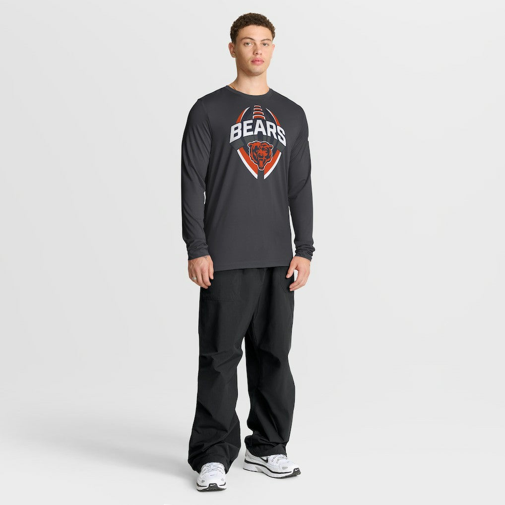 Chicago Bears Primetime Legend Icon Performance Long Sleeve T-Shirt - Anthracite discount