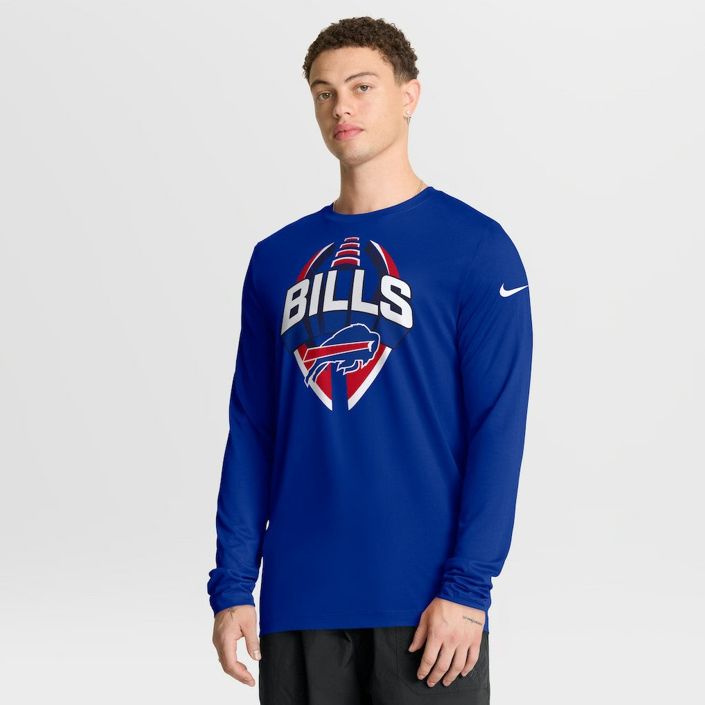 Buffalo Bills Primetime Legend Icon Performance Long Sleeve T-Shirt - Royal cheap