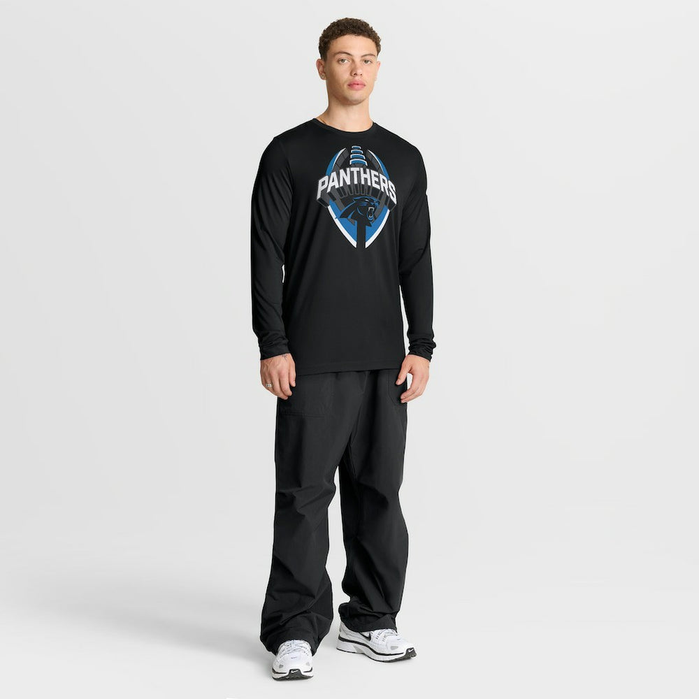 Carolina Panthers Primetime Legend Icon Performance Long Sleeve T-Shirt - Black for sale