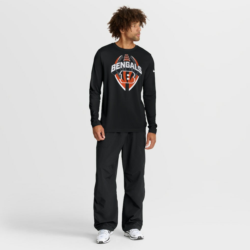 Cincinnati Bengals Primetime Legend Icon Performance Long Sleeve T-Shirt - Black for sale