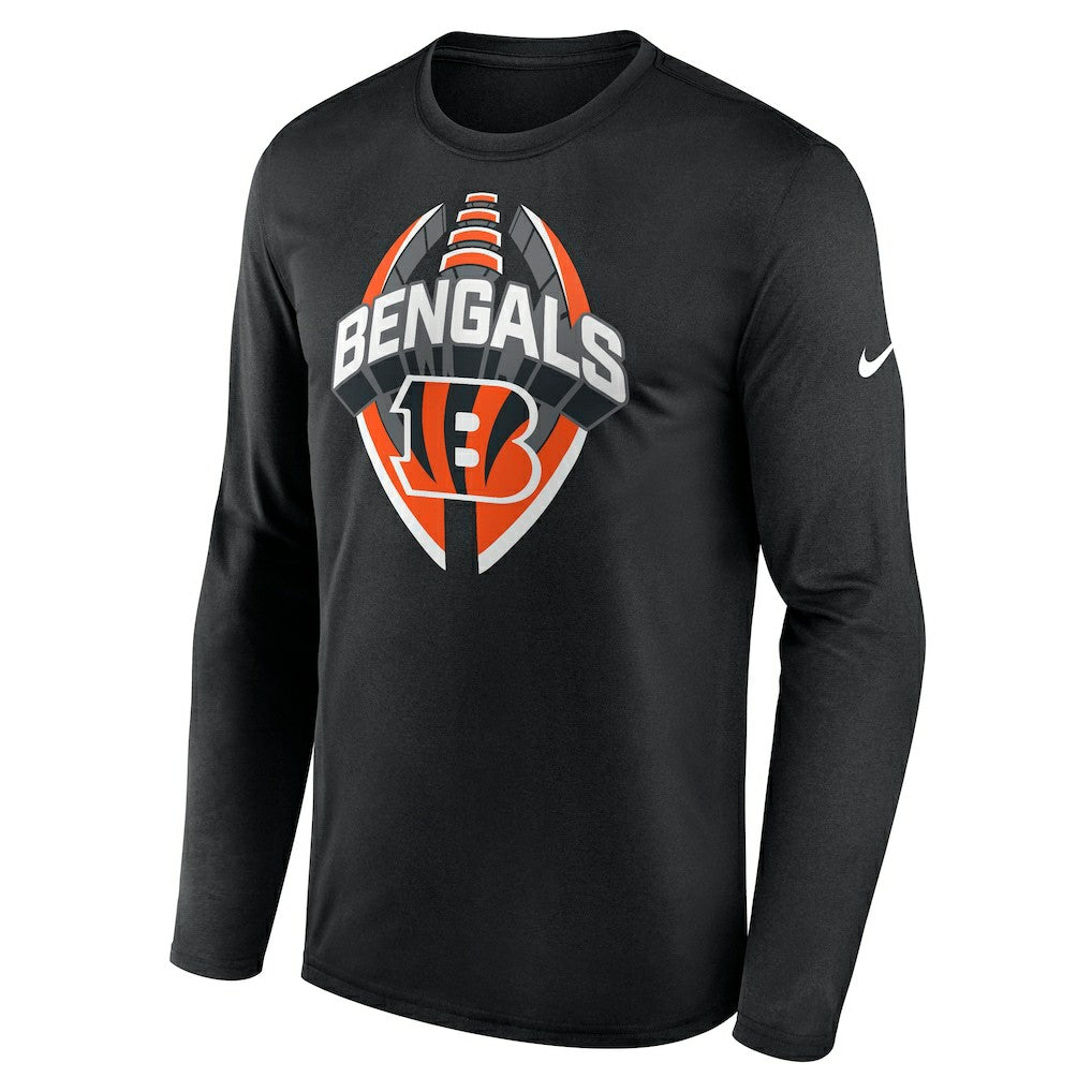 Cincinnati Bengals Primetime Legend Icon Performance Long Sleeve T-Shirt - Black for sale