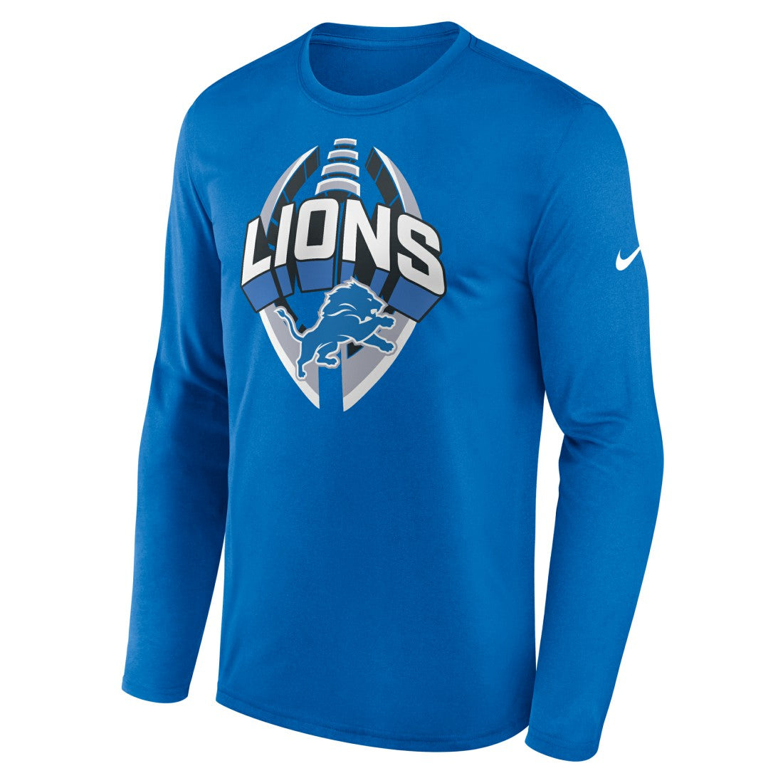 Detroit Lions Primetime Legend Icon Performance Long Sleeve T-Shirt - Blue cheap